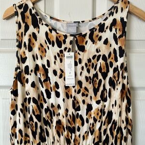 Chico's Animal Print Maxi Dress